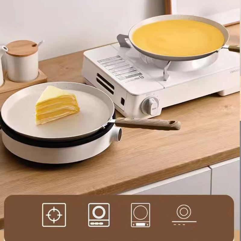 10In Thickened Omelet Pan Pizz - Danish Pancake Pan recension och pris