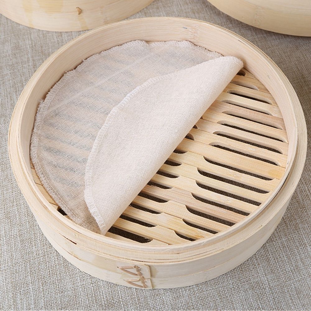 Steaming With Lid Cooking Tool - Bao Steamer Bamboo recension och pris