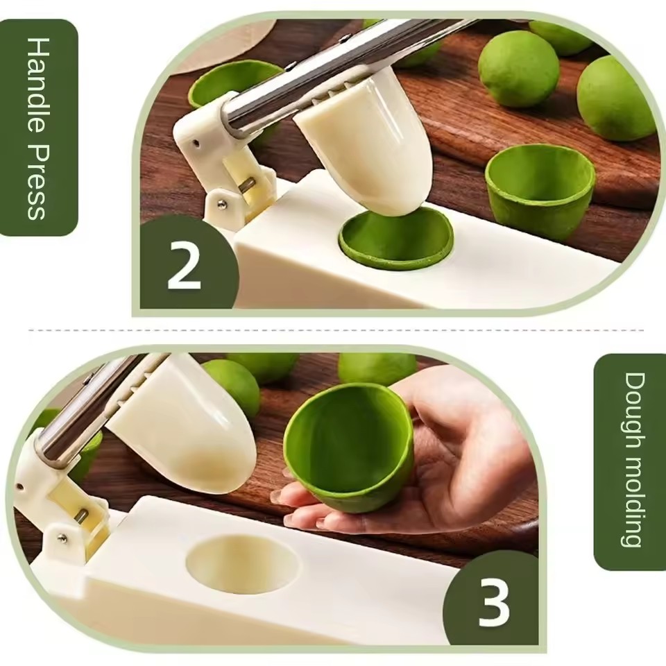 Hand Press Sweet Green Rice Ba - Dumpling Press Set recension och pris