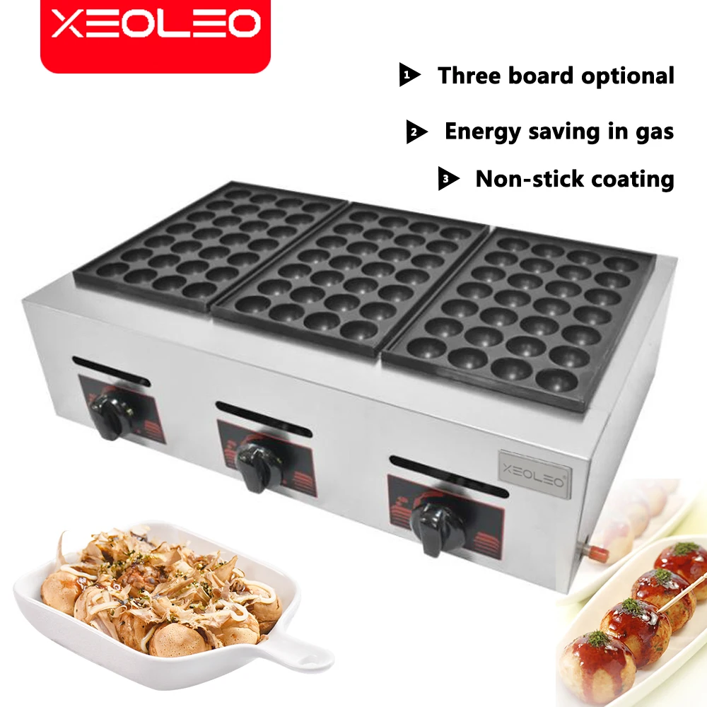 XEOLEO Commercial Desktop 3-pl - Takoyaki Grill Plate recension och pris