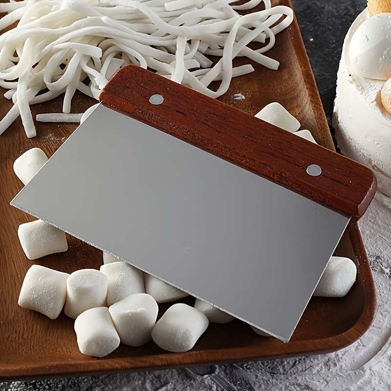 1pc stainless steel scraper, v - Okonomiyaki Spatula recension och pris