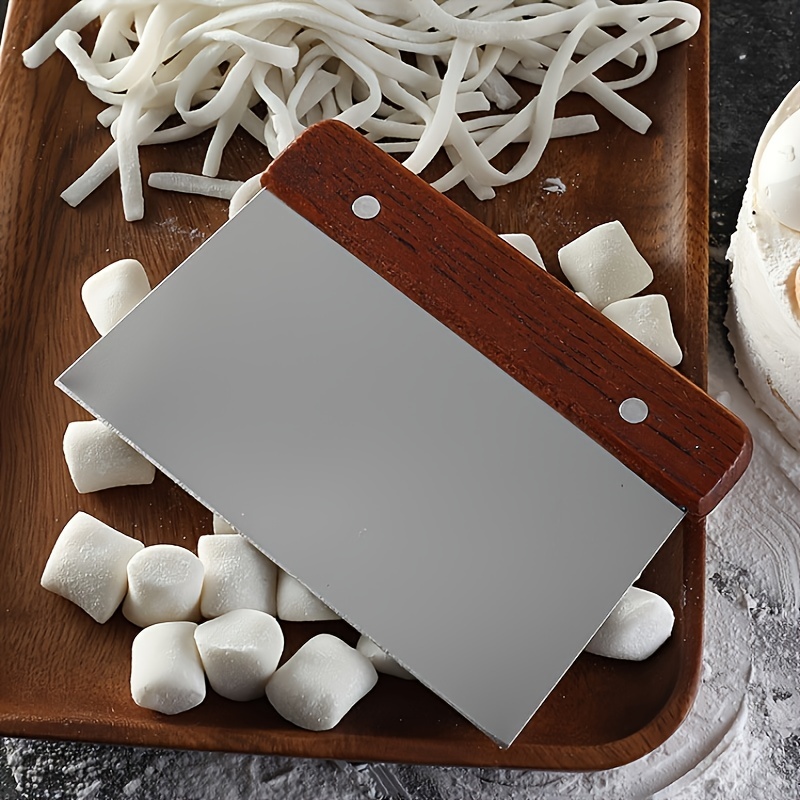 1pc stainless steel scraper, v - Okonomiyaki Spatula recension och pris