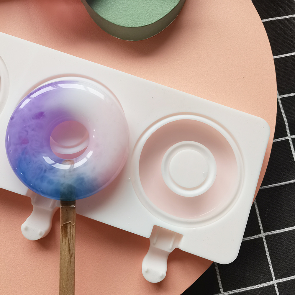 Large Donut 4 Cavity Ice Cream - Donut Mold Silicone recension och pris