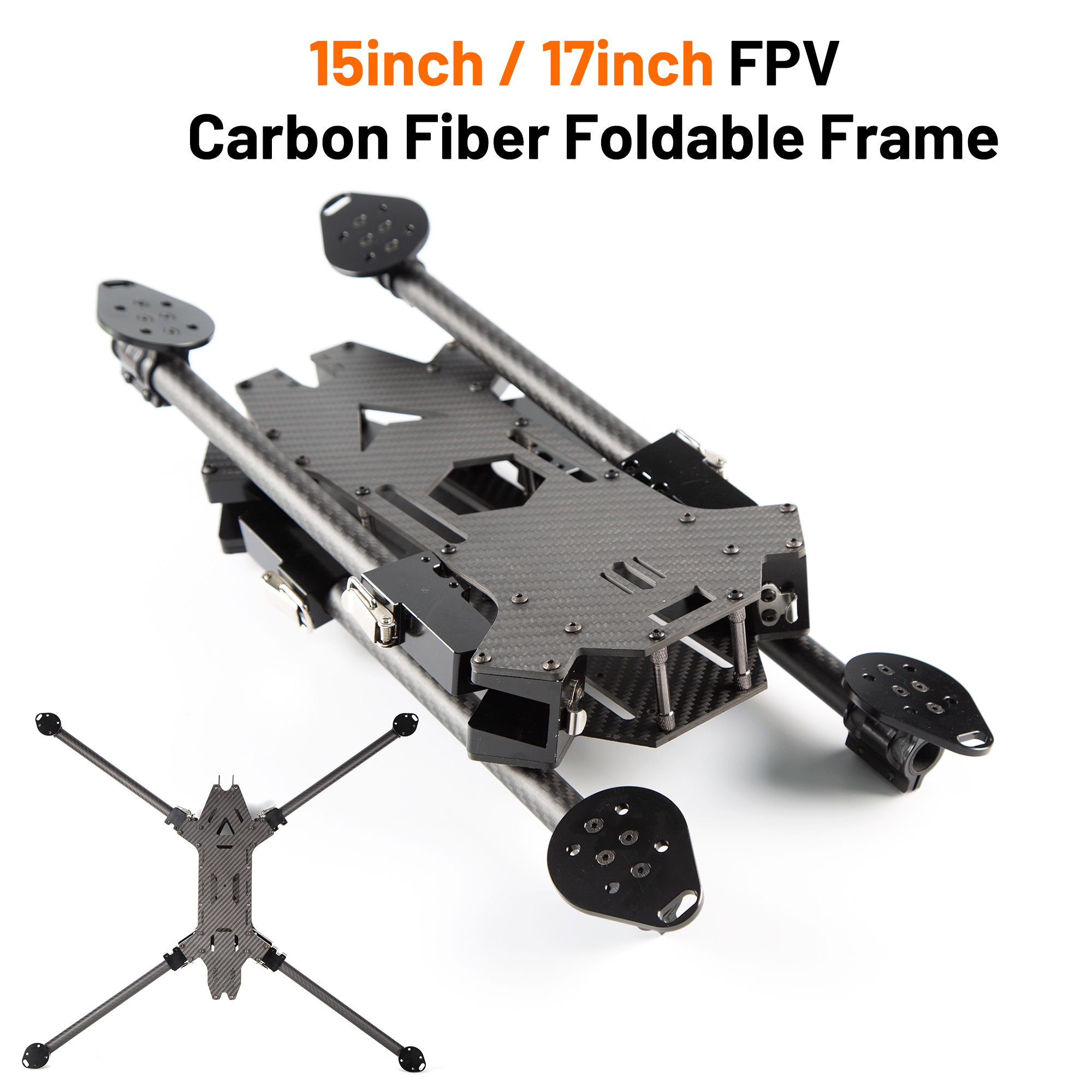 15inch /17inch FPV Carbon Fibe - Crepe Pan Carbon recension och pris