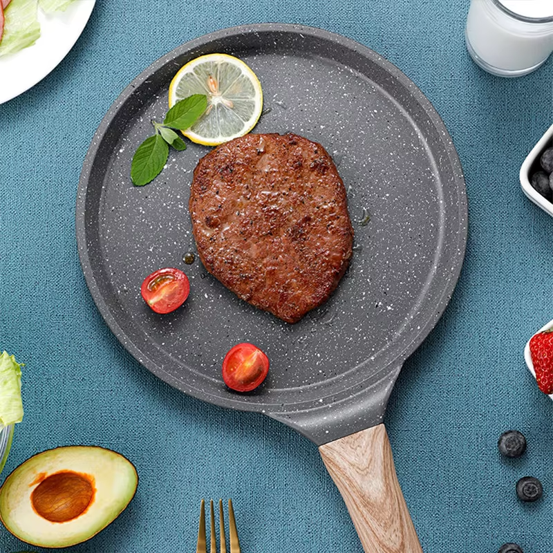 Maifan Stone Frying Pan Steak  - Danish Pancake Pan recension och pris