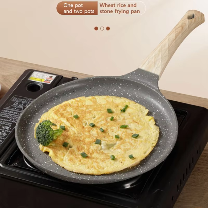 Maifan Stone Frying Pan Steak  - Danish Pancake Pan recension och pris