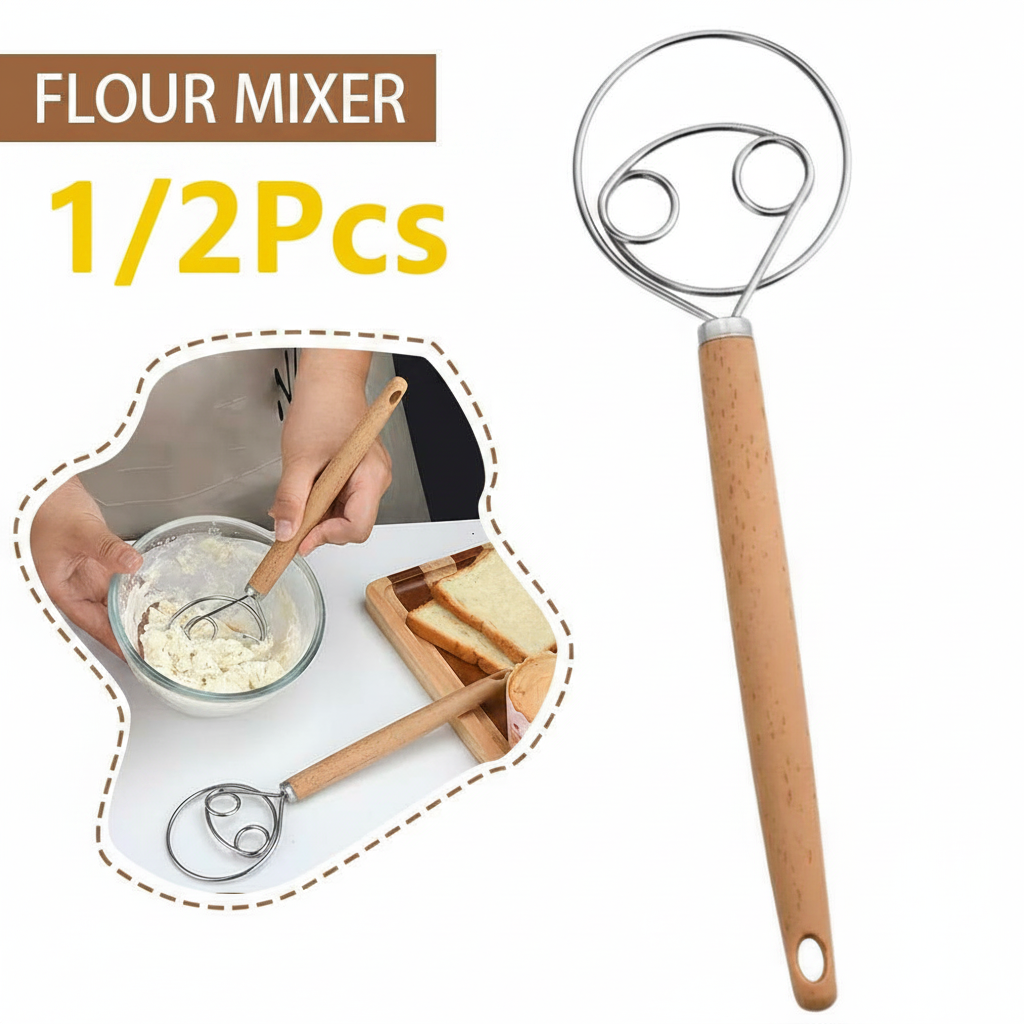 Cake Tools Danish Dough Whisk  - Danish Pancake Pan recension och pris
