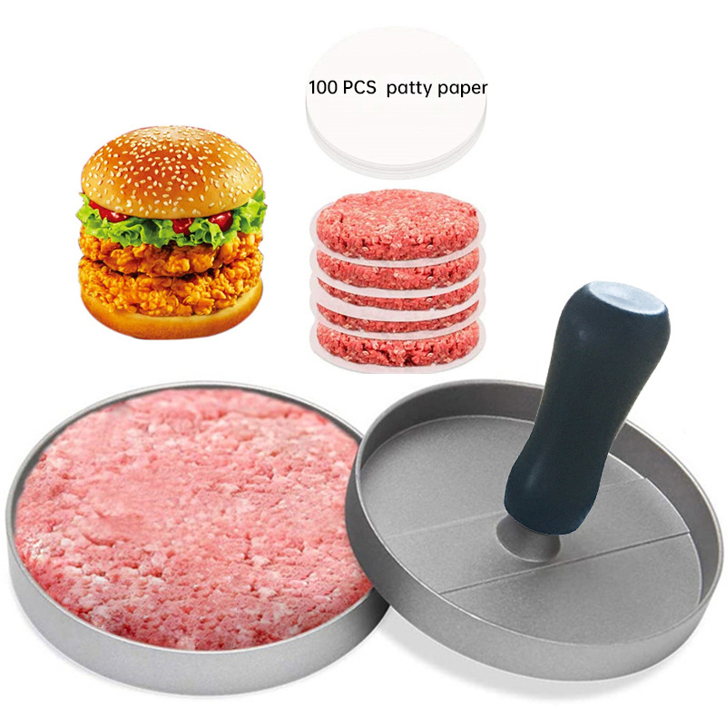 Burger Press Patty Maker Stain - Hot Dog Press recension och pris
