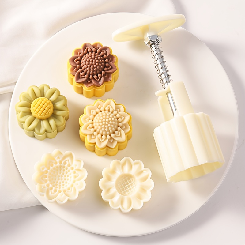Sunflower Flowers Moon Cake Mo - Bunny Cake Mold recension och pris