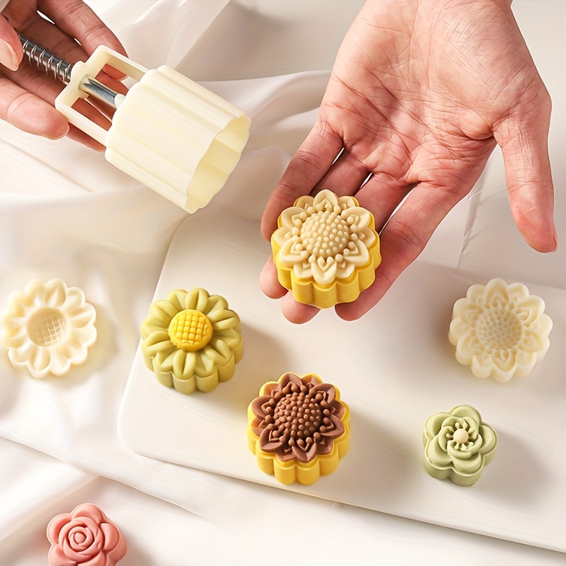 Sunflower Flowers Moon Cake Mo - Bunny Cake Mold recension och pris