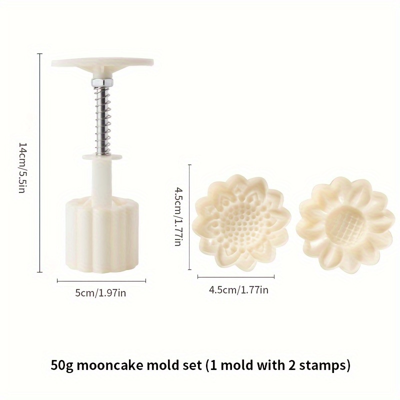 Sunflower Flowers Moon Cake Mo - Bunny Cake Mold recension och pris
