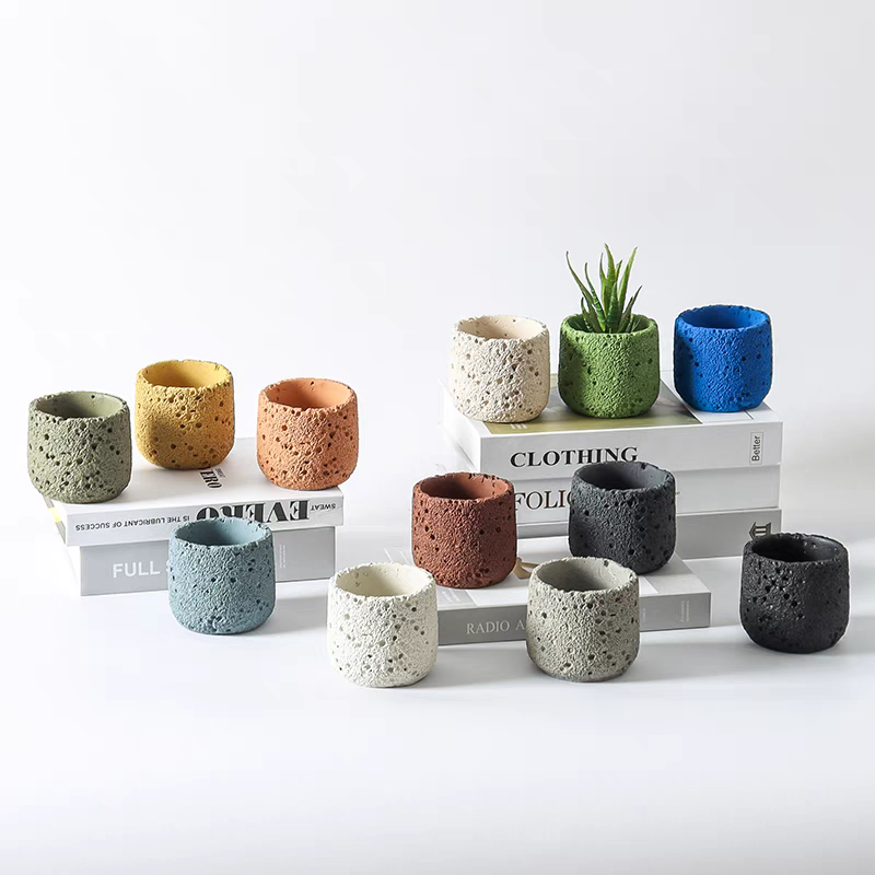 Creative Round Concrete Flower - Potsticker Mold recension och pris
