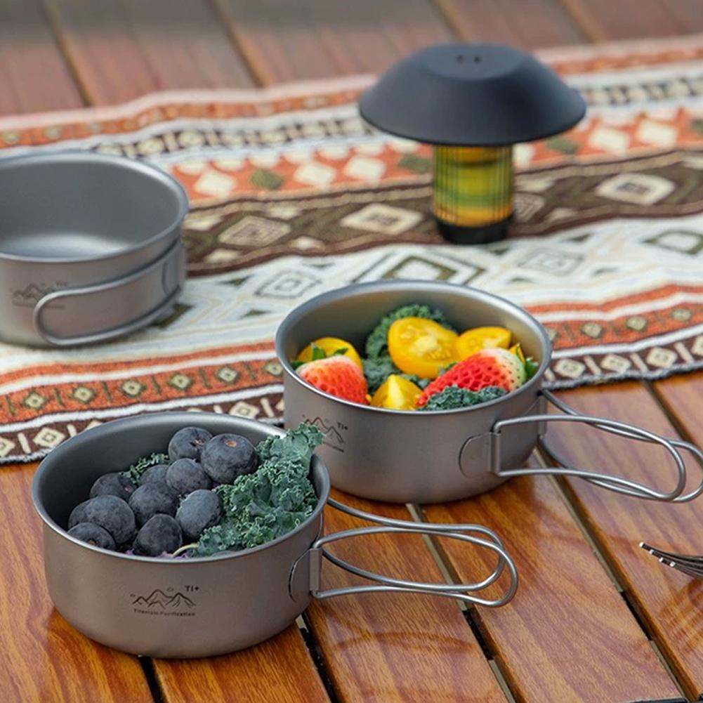 Compact Titanium Alloy Camping - Dim Sum Basket recension och pris