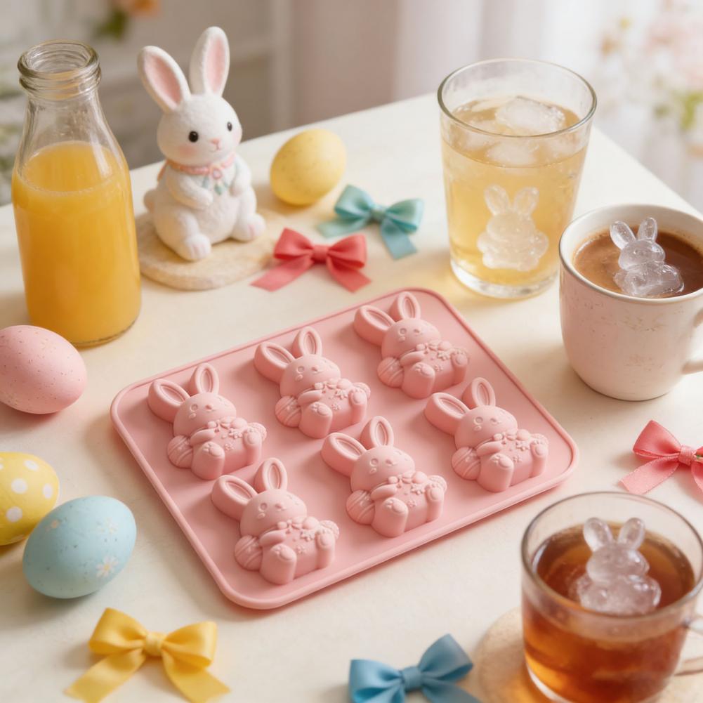 3D Bunny Silicone Ice Mold Cho - Bunny Cake Mold recension och pris