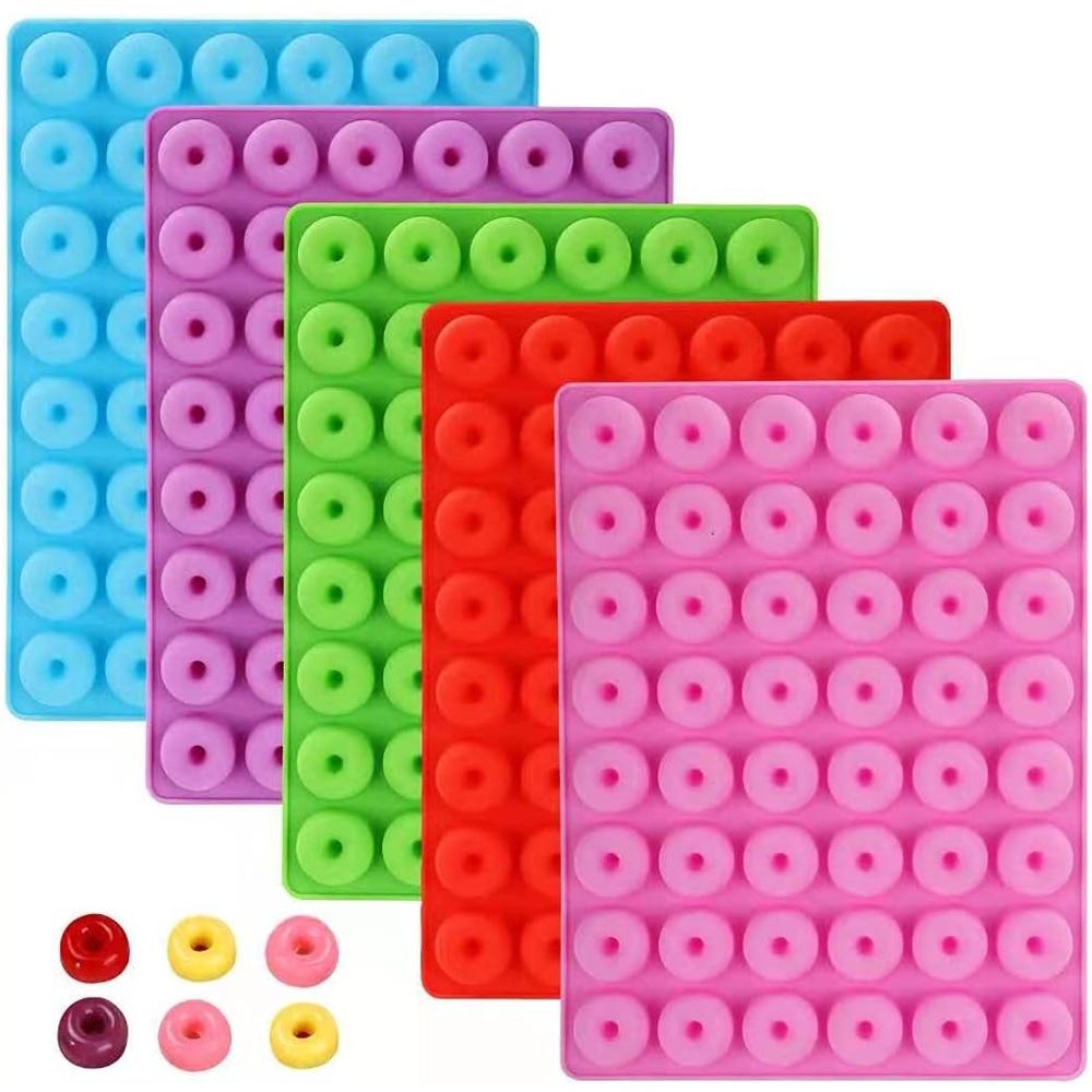 5 Pieces Of Mini Donuts Silico - Donut Mold Silicone recension och pris