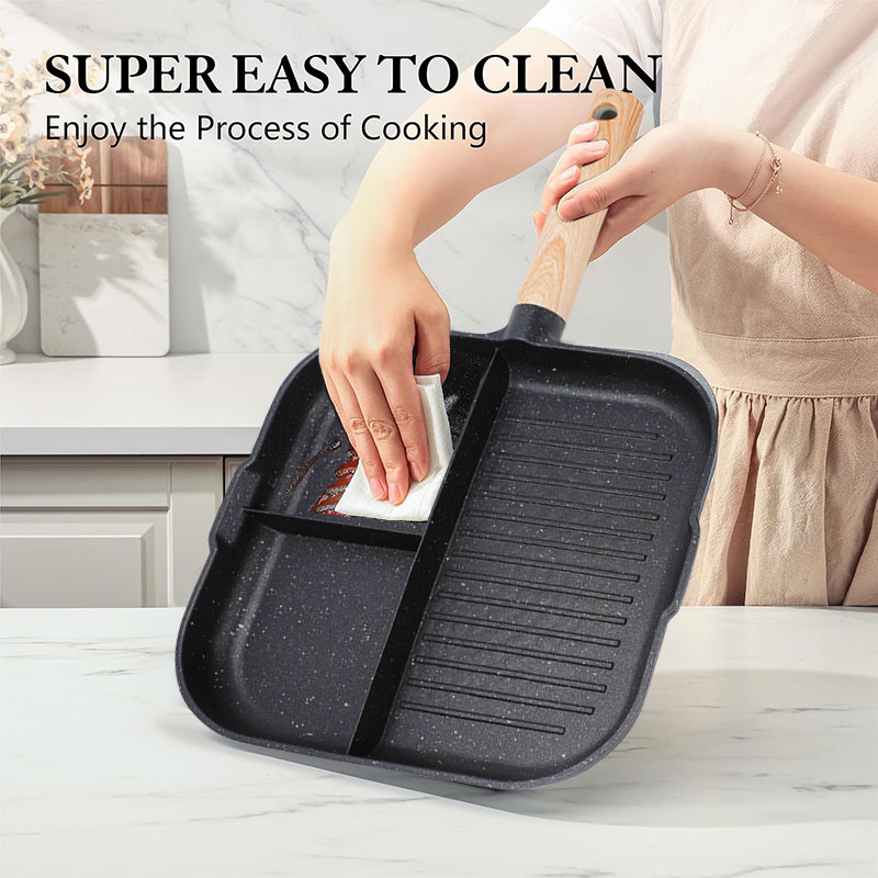 3 in 1 Frying Pan Aluminum All - Egg Waffle Pan recension och pris
