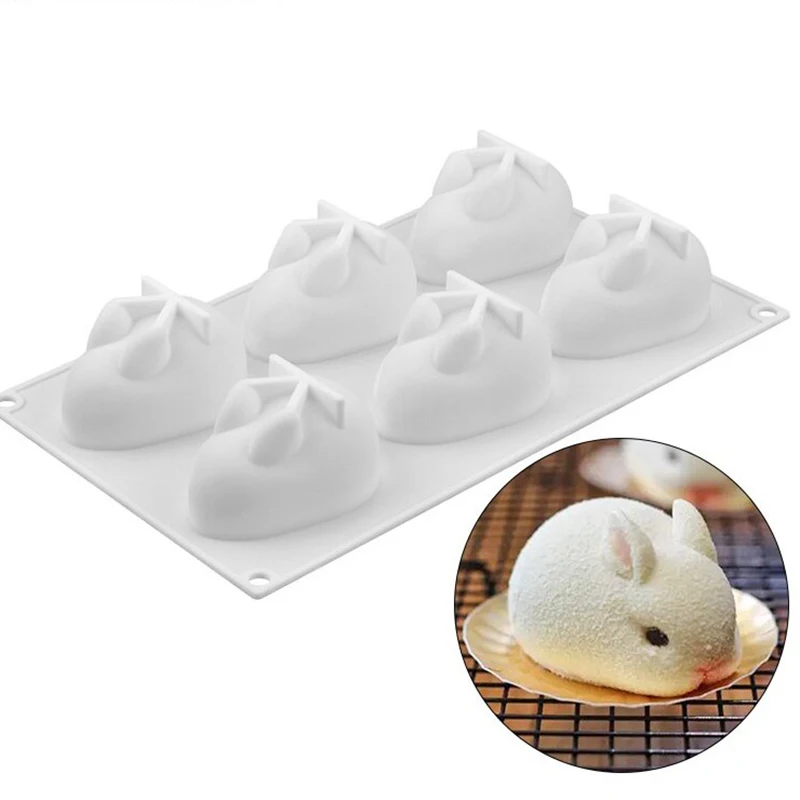 Silicone 3D Bunny Rabbit Cake  - Bunny Cake Mold recension och pris
