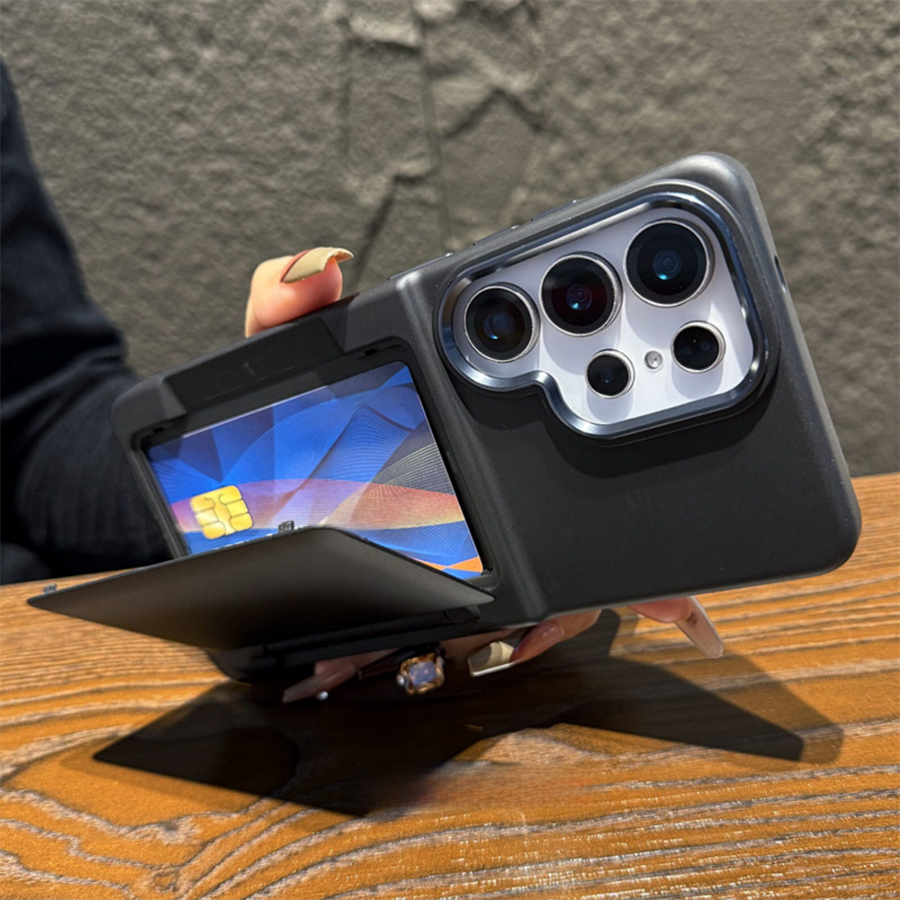 Luxury Flip Card Holder Wallet - Taco Stand Holder recension och pris