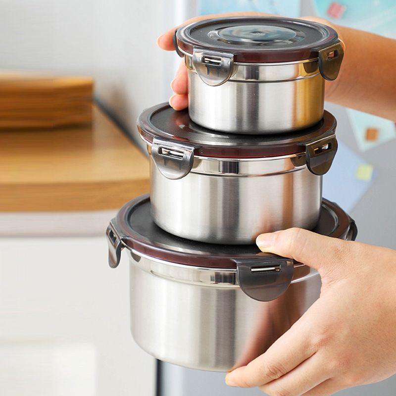 3pcs 304 Stainless Steel Seale - Dim Sum Basket recension och pris