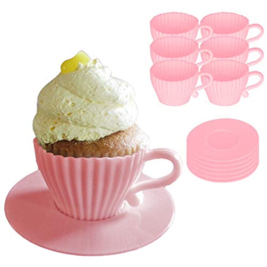 Silicone Teacup Set 12 Pc - Cu - Donut Mold Silicone recension och pris