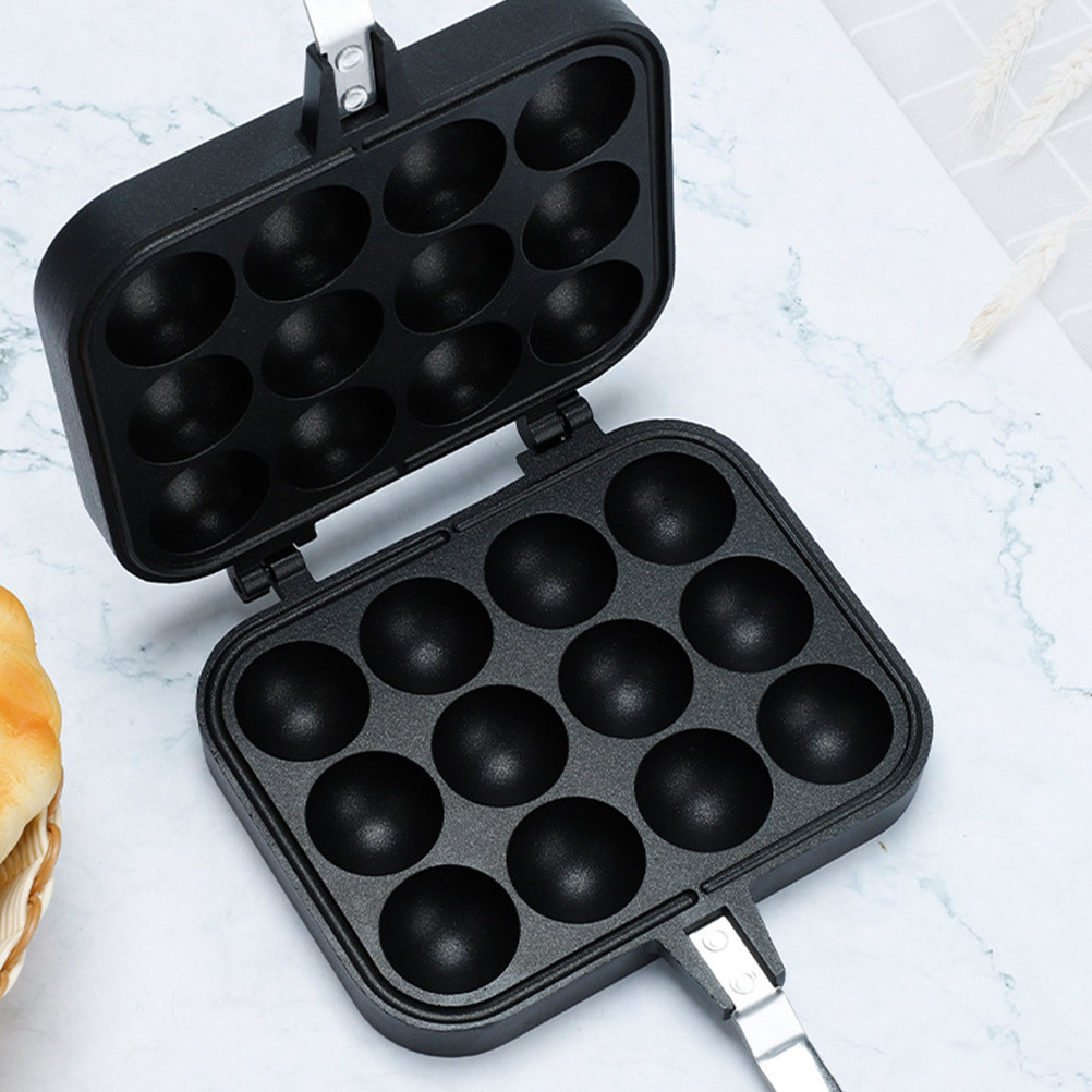 Household Egg Pan 12-Holes Non - Takoyaki Grill Plate recension och pris