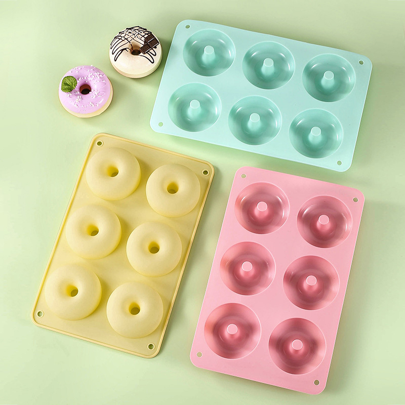 6 Donut Cake Silicone Molds Ki - Donut Mold Silicone recension och pris