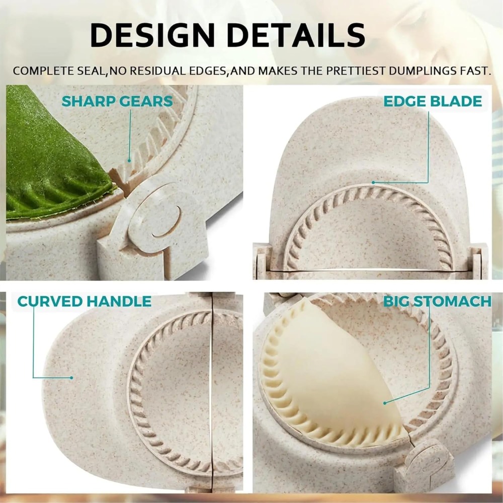 Dumpling Maker Set with Dough  - Dumpling Press Set recension och pris