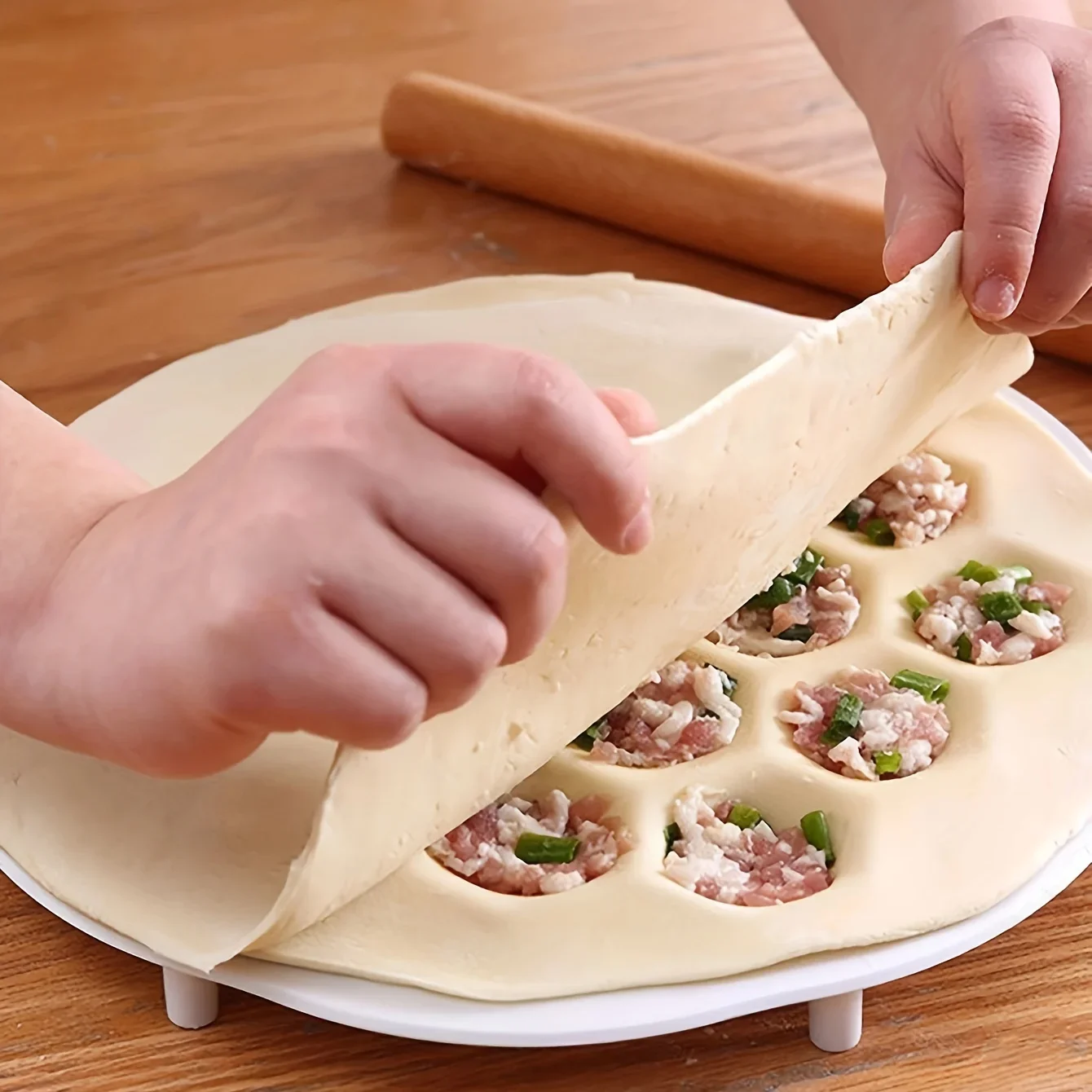 1pc-Simple Chinese Dumplings M - Dumpling Press Set recension och pris