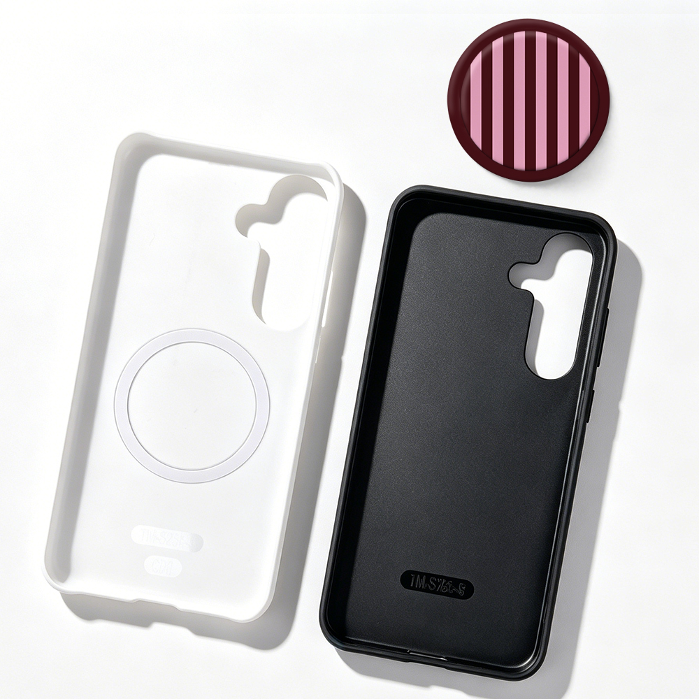 Stripe Magnetic Case For Samsu - Taco Stand Holder recension och pris