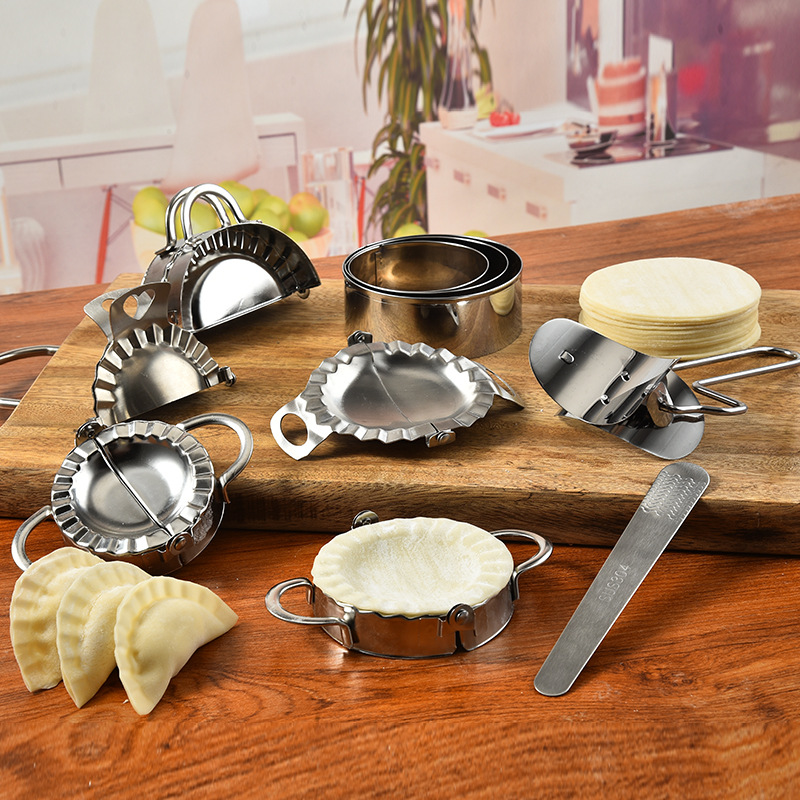Stainless Steel Dumpling Maker - Dumpling Press Set recension och pris