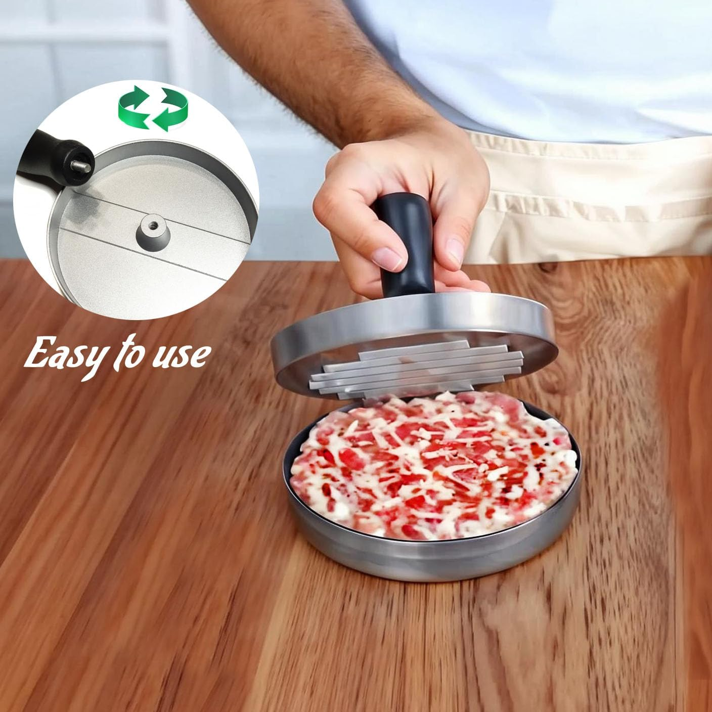 Burger Press Hamburger Meat To - Hot Dog Press recension och pris