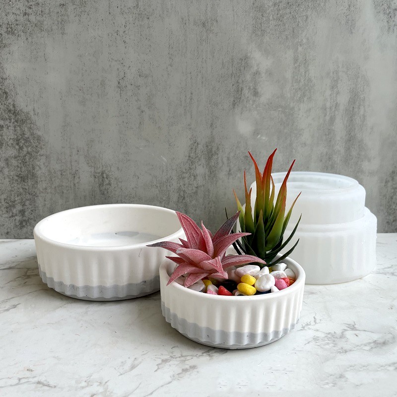 Stripe Flowerpot Silicone Mold - Potsticker Mold recension och pris