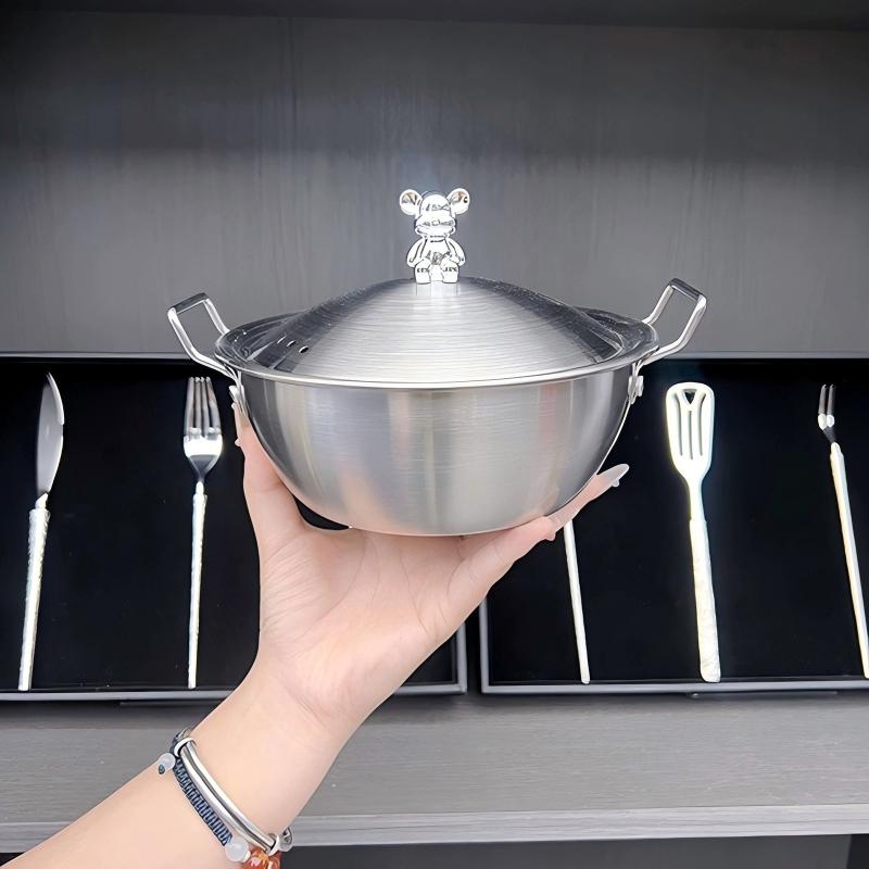 201 Stainless Steel Salad Bowl - Dim Sum Basket recension och pris
