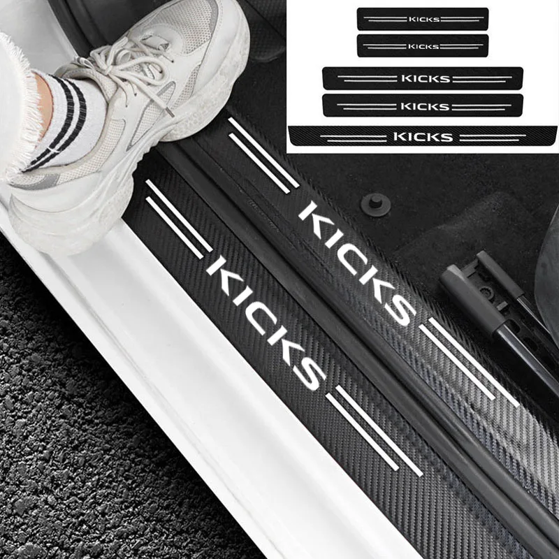 Car Door Sill Guard Plate Thre - Crepe Pan Carbon recension och pris