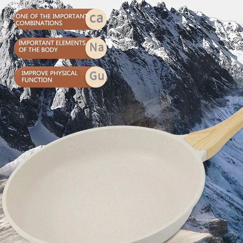 Non-stick Wok Frying Pan Ceram - Danish Pancake Pan recension och pris