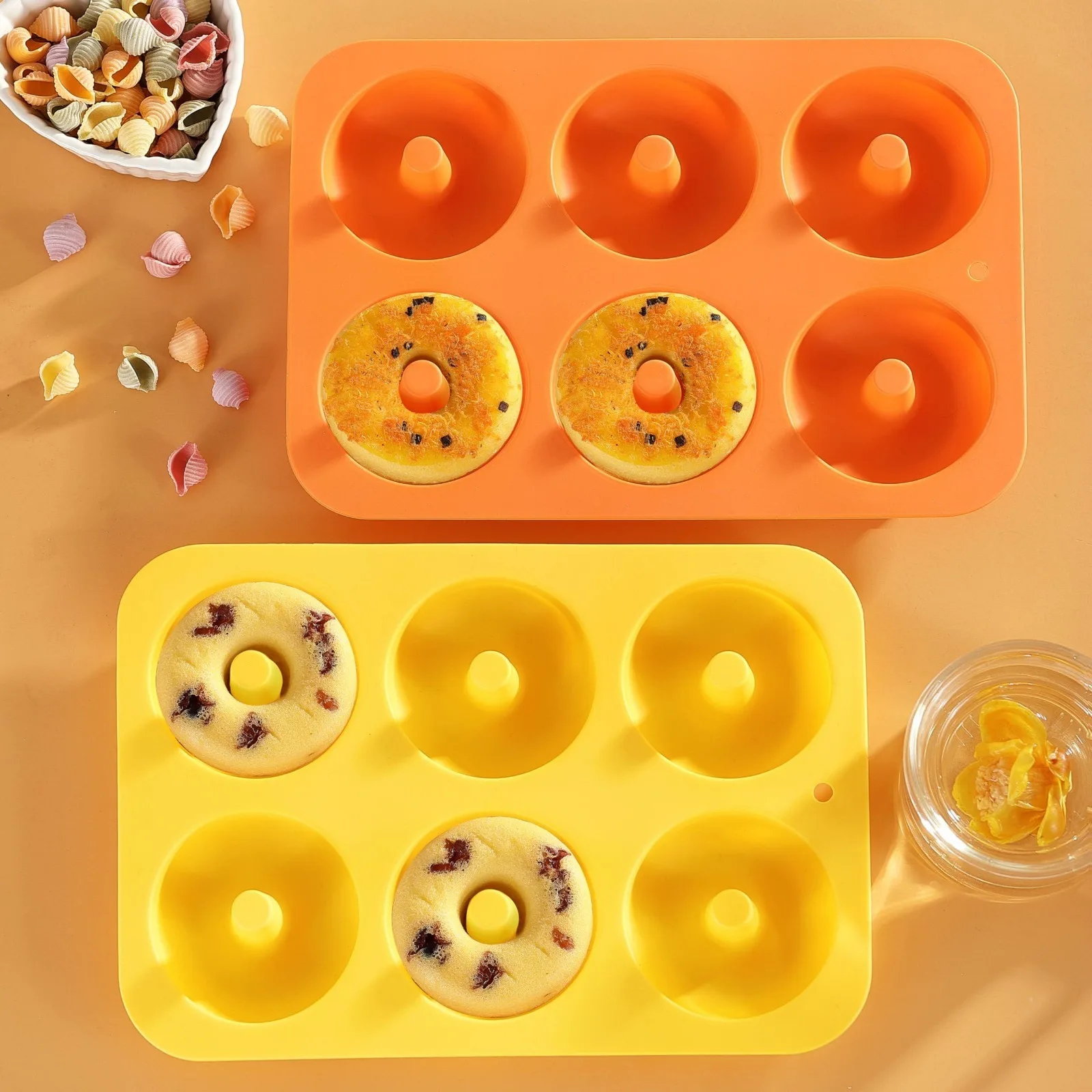 Silicone Mini Donut Pan 6-Cavi - Donut Mold Silicone recension och pris