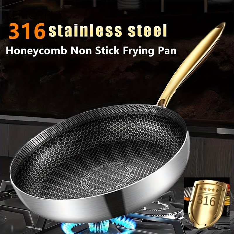 316 Stainless Steel Frying Pan - Danish Pancake Pan recension och pris