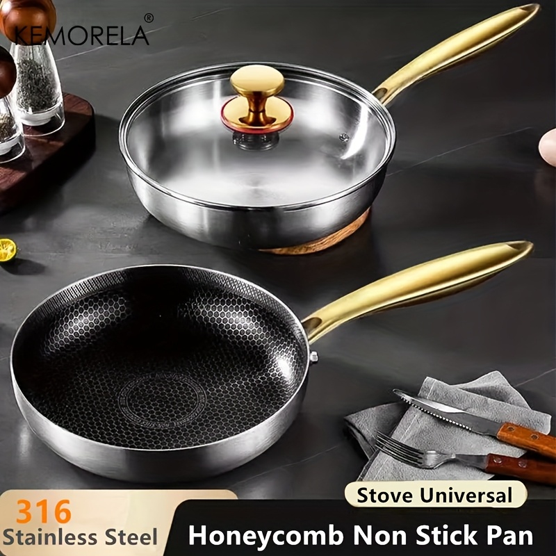 316 Stainless Steel Frying Pan - Danish Pancake Pan recension och pris