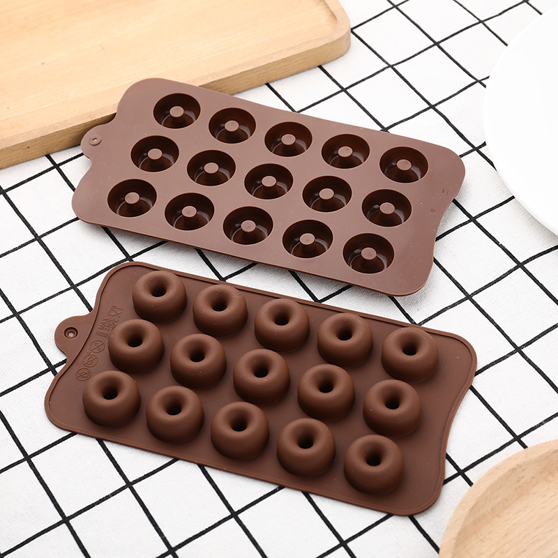 3D Mini Donut Baking Pan 15-ho - Donut Mold Silicone recension och pris