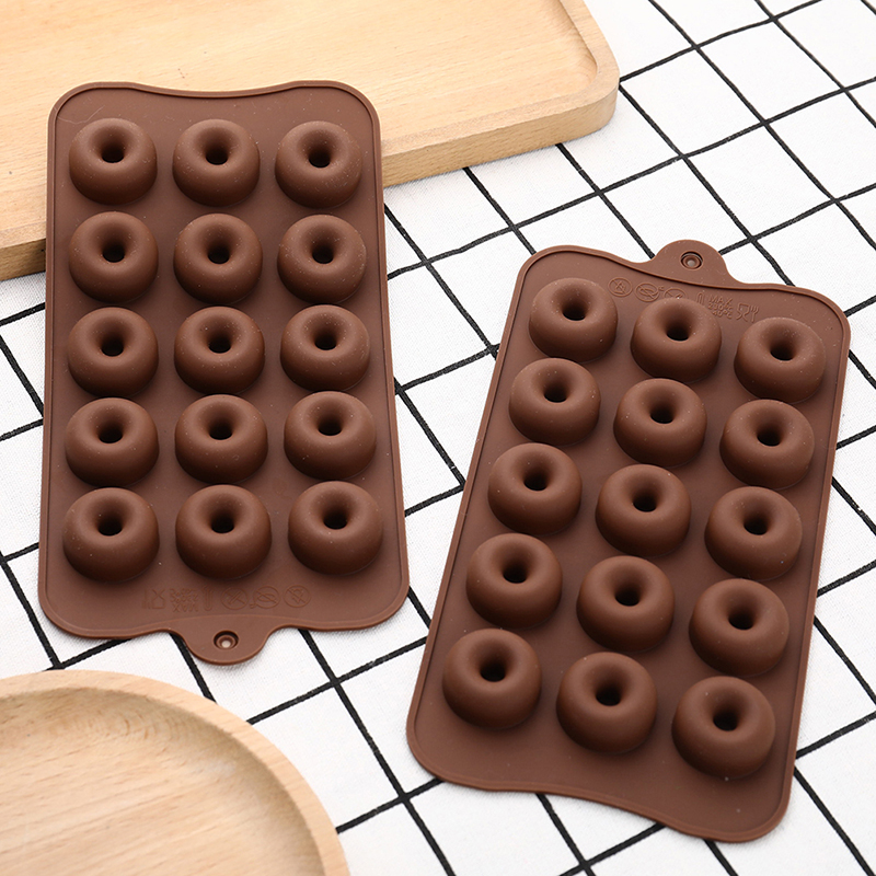 3D Mini Donut Baking Pan 15-ho - Donut Mold Silicone recension och pris