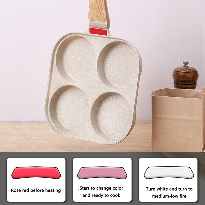 Four Hole Frying Pan With Lid  - Mini Pancake Griddle recension och pris