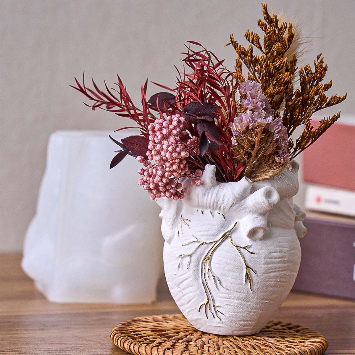 Simulation Heart Vase Silicone - Potsticker Mold recension och pris