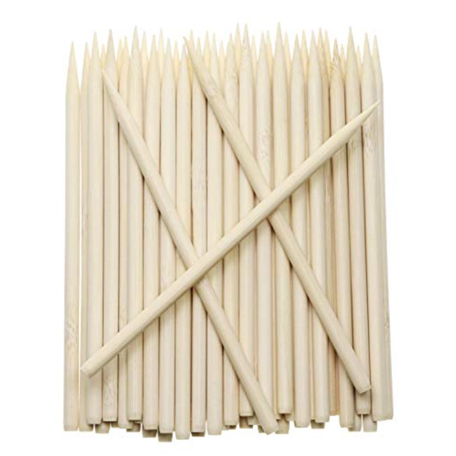5.5 inch Thick Bamboo Sticks f - Corn Dog Stick recension och pris